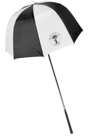 DrizzleStik H&H LLC Flex-Golf Club Umbrella (Black/White)