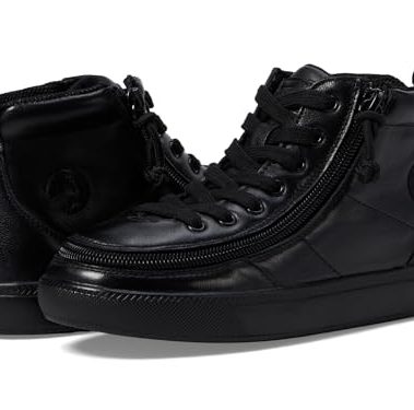 BILLY Footwear Classic DR High II (Toddler) Black Leather 7 Toddler M