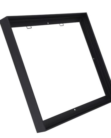 CANFRAVAS Canvas Frame 30x40, DIY Metal Floating Frames, Canvas Floater Frame for 0.6"-0.9" Deep Canvas Painting (Black,30"x40")