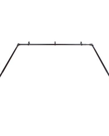 Decopolitan Drapery Bay Window Curtain Rod Set, Oil Rubbed Bronze