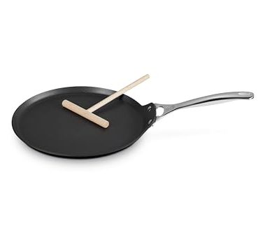 Le Creuset Toughened Nonstick PRO Crepe Pan with Rateau, 11"