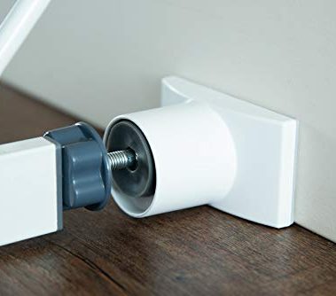 Wall Nanny Extender -4 Inch Baby Gate Extension Guard (Made in USA) Extends Pressure Mounted Gates - Protects Walls, Stabilizes Gate, for Child, Pet Gate & Dog Gate, Protector Works on Stairs, 4 Pack