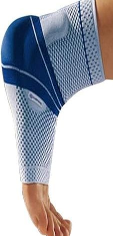 Bauerfeind - MalleoTrain - Ankle Support Brace - Helps Stabilize the Ankle Muscles and Joints For Injury Healing and Pain Relief - Right Foot - Size 6 - Color Titanium