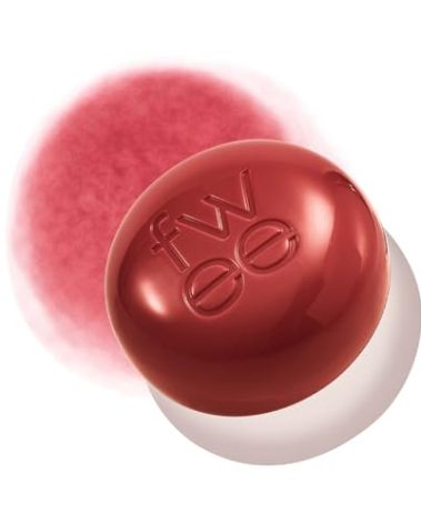 fwee Blurry Pudding Pot | Airbrushed Blush & Lip, Buildable & High Pigment, Long-lasting, Lightweight, Natural Soft Matte Finish, Satin Finish Blurring Blush - Film (Rosy Mauve) | 0.17 oz