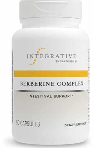 Integrative Therapeutics Berberine Complex - Digestive & Gut Health Supplement* - Vegan, Gluten-Free & Dairy-Free - 90 Capsules (45 Servings)
