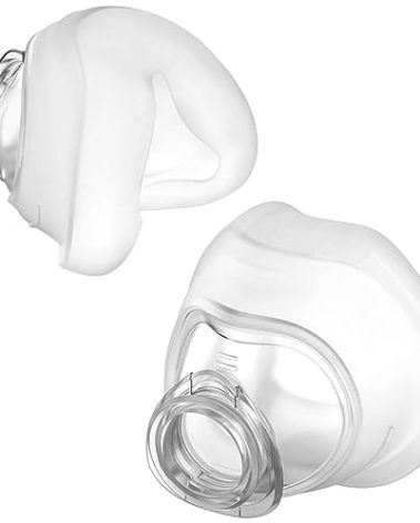 Medihealer 2 Packs Replacement Cushion for Wisp, Nasal Replacement Cushion for Wisp Fabric and Silicone Frame,Not Fit Dreamwisp,Great Value Supplies (L)