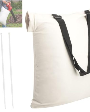 ZHIXING 51503 Bottom Zip Replacement Bag, White Compatible with to ro Blowers & Vacu-um Cleaners 51539, 51598, 51599, 51549, 51553, 51573, 51587, 51599, 51617, 51618, 51539