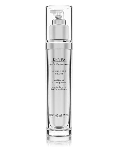 Kenra Professional Platinum Silkening Gloss | Brilliant Shine Polish | Medium To Coarse Hair | 2.26 fl. Oz