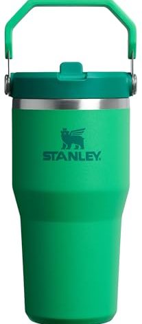 STANLEY IceFlow 2.0 Flip Straw Tumbler with Handle 20 oz | Twist On Lid and Flip Up Straw | Leakproof Water Bottle | Insulated Stainless Steel | BPA-Free | Meadow