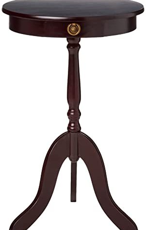 Frenchi Home Furnishing 24.60'' Tall Pedestal End Table