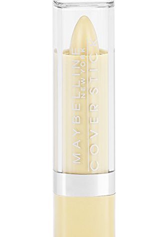 Maybelline New York Cover Stick Corrector Concealer, Yellow Corrects Dark Circles, 0.16 oz.