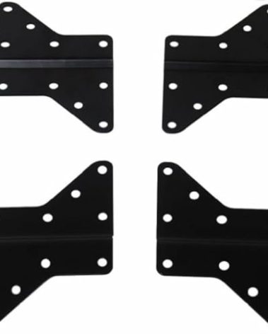 VideoSecu Mount Adapter Plate LED LCD Plasma 3D TV Wall Mount Bracket Extender VESA 200 to 300/400/400x200, Mount Accessory MLEB 1UU
