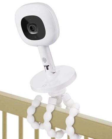wochel Baby Monitor Mount Compatible with Nanit Pro Smart Baby Monitor & Flex Stand Nanit Baby Monitor, Portable Travel Stand Tripod Baby Camera Mount Attach Your Baby Cam Wherever You Like