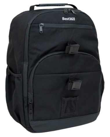 Best360 Camera Backpack For 360 Cameras, Compatible with Insta360 X5/X4/X3/X2/RS/RS-1 INCH, Qoocam 3 Ultra, Ricoh Theta X/Z1