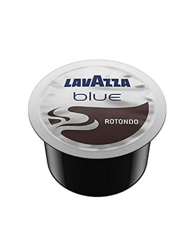 Lavazza BLUE Capsules, Espresso Rotondo Coffee Blend, Dark Roast, Value Pack, Blended and roasted in Italy, Rich bodied dark roast with smooth taste and velvety crema, 28.2 Ounce(Pack of 100)