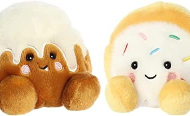 Aurora Palm Pals Set of Two - Crumble Cookie and Sugary Cinnamon Roll