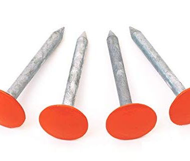 Survey Marker - 4 Pack - Low Profile Survey Stakes (Hi-Vis Orange)