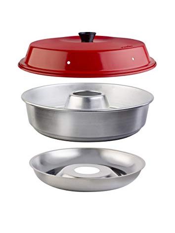 Omnia Oven. Your oven on the stove top. Ideal solution for boat oven, camp oven, and RV oven. Also known as a wonder pot.