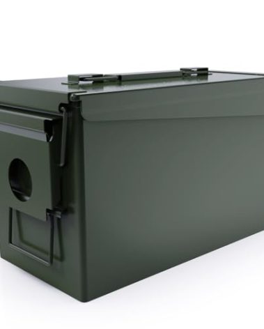 50 Cal Ammo Can Metal 9mm Ammo Box Storage Crate case for Shotgun Bullet Rifle Nerf Ammunition Waterproof case-Gard Organizer Gifts for Men,Gift Boxes for Dad Husband Father