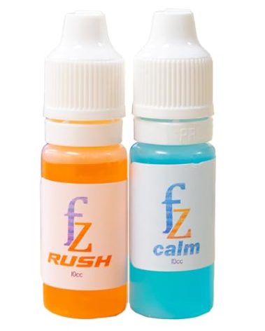 iYallow FZ Calm + Rush Speed Cube Lubricant - Rubic Cube Lube for Controlled & Extra Speed - Set of 2-10cc