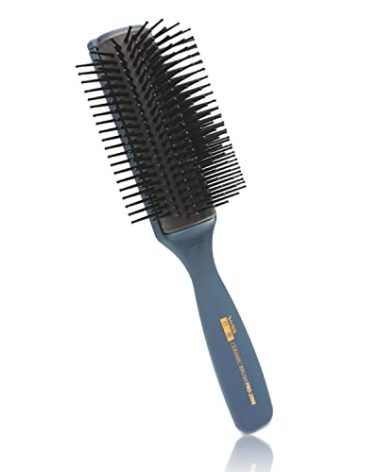 Vess Professional Hair Blow Brush Pro-2000 Ceramic 9 rows Wide Type-English Instruction Manual-Made in Japan