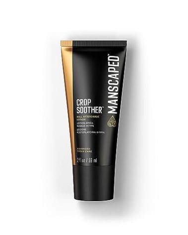 MANSCAPED® Crop Soother™ Groin Grooming Aftershave Lotion - Infused with Aloe, Colloidal Oats, Shea, Cocoa Seed Butter, Safflower Oil for Soothing & Relief