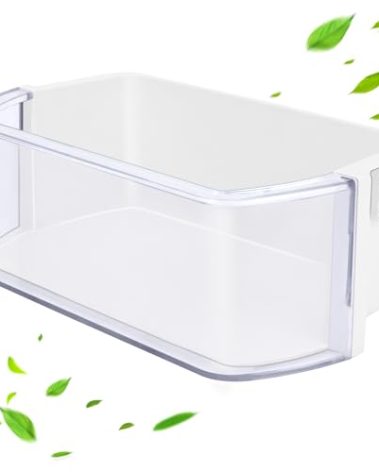 DA97-12935A RF220NCTASR Door Shelf Bin Replacement Compatible for Sam-sung Refrigerator (Both Left&Right Side) RF220NCTASG, RF220NCTAWW, RF220NCTASP, RF221NCTASP, RF221NCTASR ect Parts-by MIFLUS