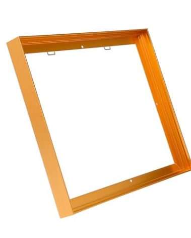 CANFRAVAS Canvas Frame 30x40, DIY Metal Canvas Floating Frames, Canvas Floater Frame for 0.6"-0.9" Deep Art Paintings (Gold,30"x40")