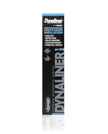 DYNAMAT 11103 Dynaliner 32" x 54" x 1/2" Thick Self-Adhesive Sound Deadener – Made in USA