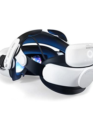 BOBOVR M2 Pro Battery Pack Head Strap Accessories, Compatible with Quest 2,Magnetic Connection and Lightweight Design, Replaceable Hot Swap Power Bank