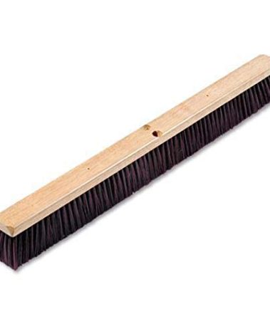 Proline Brushes BRU 20336 Tampico Fiber Push Broom, 3-1/4" Head Width, 36" Overall Length, Natural