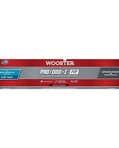Wooster Brush RR666-14 Inch Pro Doo Z FTP Roller Cover, 3/8-Inch Nap