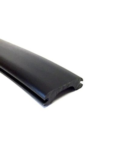 Automotive Authority LLC Black RV Camper Trailer Thick Vinyl 3/4" Insert Trim Mold Flexible Screw Cover 0.75" x 24 Feet(24 ft, Black)