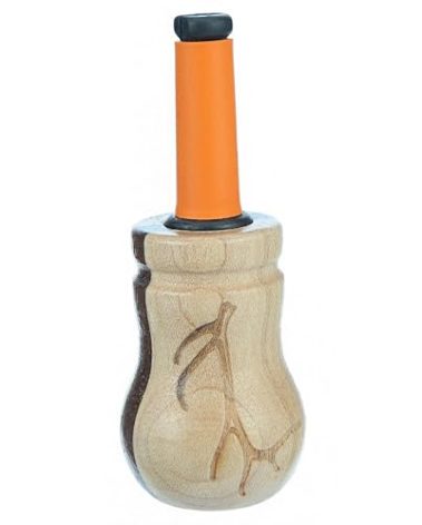 Hunters Specialties Li'l Heifer Cow Call - Easy-to-Use Pinch-Reed Realistic Cow Moos & Bleats Sounds Elk Call (Lanyard Included)