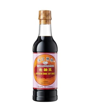 Pearl River Bridge Superior Dark Soy Sauce, Plastic Bottles, 16.9 oz