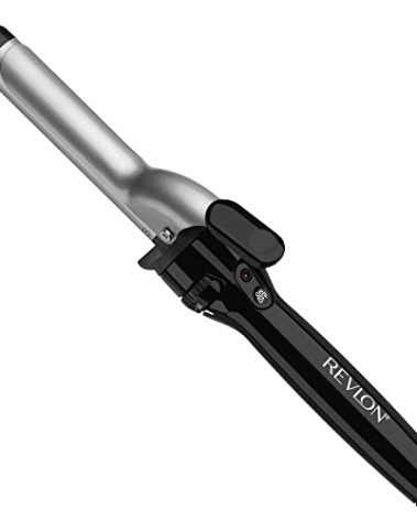 Revlon Perfect Heat Triple Ceramic Curling Iron | For Silky Smooth Medium Curls (1 in)