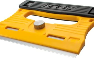 OLFA 120mm Multi Grip Razor Scraper (GSR-1/3B) - Stainless Steel Razor Blade Scraper Tool with Blade Guard & Non Slip Handle for Glass, Paint, Floors, Replacement Blades: OLFA 120mm GSB-1S Blades