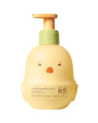 O Boticário Boti Baby Conditioner, Hypoallergenic & Tear Free, Vegan, Alcohol Free, Paraben Free & Dye Free, 200ml