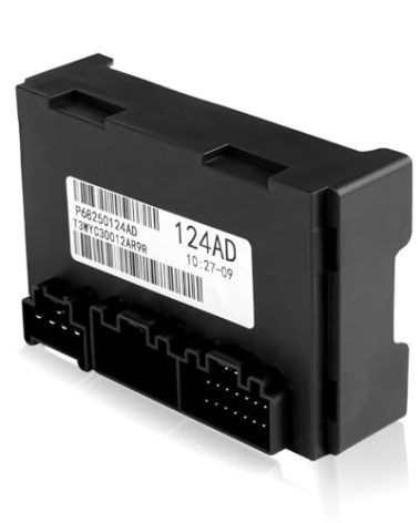 JDMON Transfer Case Control Module Compatible with 2016-2018 Jeep Grand Cherokee 2017-2018 Dodge Durango Replace 68250124AD 68250124AB 68250124AA