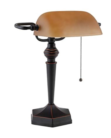 V-Light Desk Lamp, LED Lamp, Table Lamp for Home and Office, Desk Light, Bedside Lamp, Antique Bronze