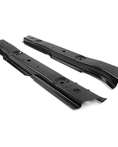 ECOTRIC Steel Floor Support Compatible with 1997-2006 Jeep Wrangler TJ Floor Pan Braces Body Mounts Torque Box Rust Frame Repair Replacement (Part Floor Supports)