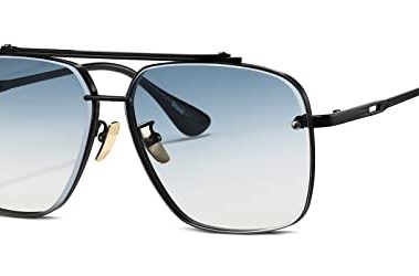 Gtand Fashion Oversized Square Aviator Gradient Sunglasses For Men Women Vintage Metal Sun Glasses 63mm