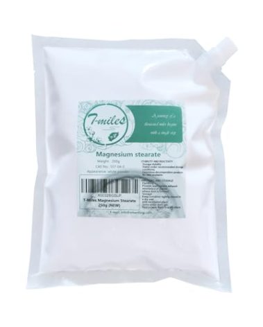 T-Miles 99% Magnesium Stearate, Food Grade, Cosmetic Ingredients,CAS:557-04-0(250g/8.8oz)