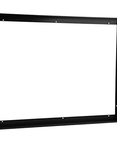 Akfado DIY Metal Canvas Floating Frame for 40x40 Canvas Paintings, 1.5” Deep Portrait Landscape Oil Painting Frames, Art Show Gallery Wall Home Office Living Room Decor (Black)