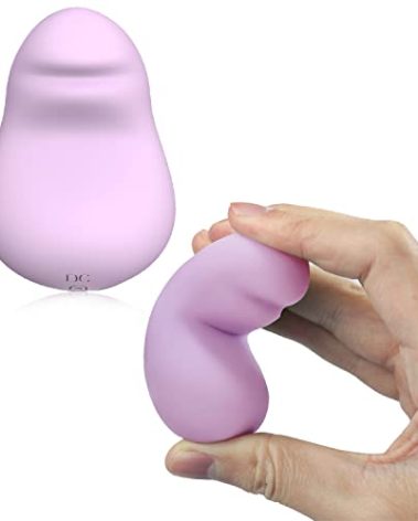 Vibrating Squeeze Massage Ball for Hand Exercisers and Wrist Fidget Relaxtion(Pink)