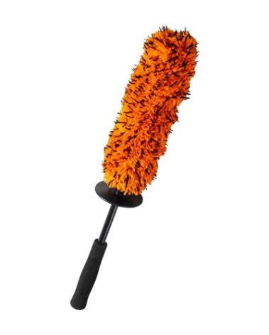 Suds Lab WB Premium Microfiber Cleaning Wheel Brush for All Vehicle Types – 18.1" Ultra-Soft & Scratch-Free Reusable Rim, Wheel, and Tire Brush with Ergonomic Handle