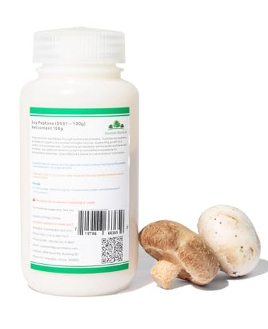 Yuantide Bio Yuantide Soy Peptone(SV01) Net Content 100g, for Mycology and Microorganisms…
