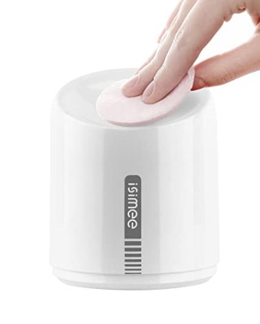 iSiMEE Automatic Makeup Remover Dispenser, Electric Micellar Water and Smart Nail Polish Remover, 6.8OZ Type-C Charger, 4 Months Battery Life for Liquid Oil Facial Toner