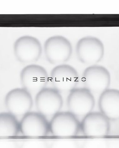 BERLINZO Large Reusable Ice Storage Bag - Freezer Safe Leak Proof Silicone and Plastic-Free Lunch Bag for Ice and Food Storage - BPA-Free XL Size