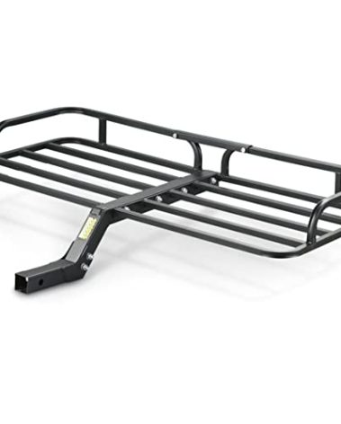 Guide Gear ATV Hitch Cargo Carrier Rack Mount, 300 lb Capacity, Heavy-Duty Steel, 48" l. x 19.25" w. x 4.75" h